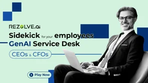 screenshot of Rezolve AI